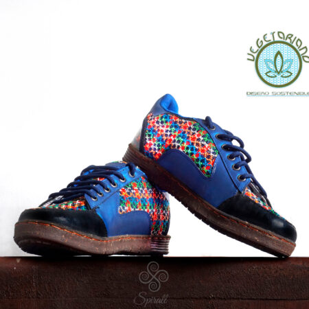 Tennis Blue - Eco-Shoes Vegetariano